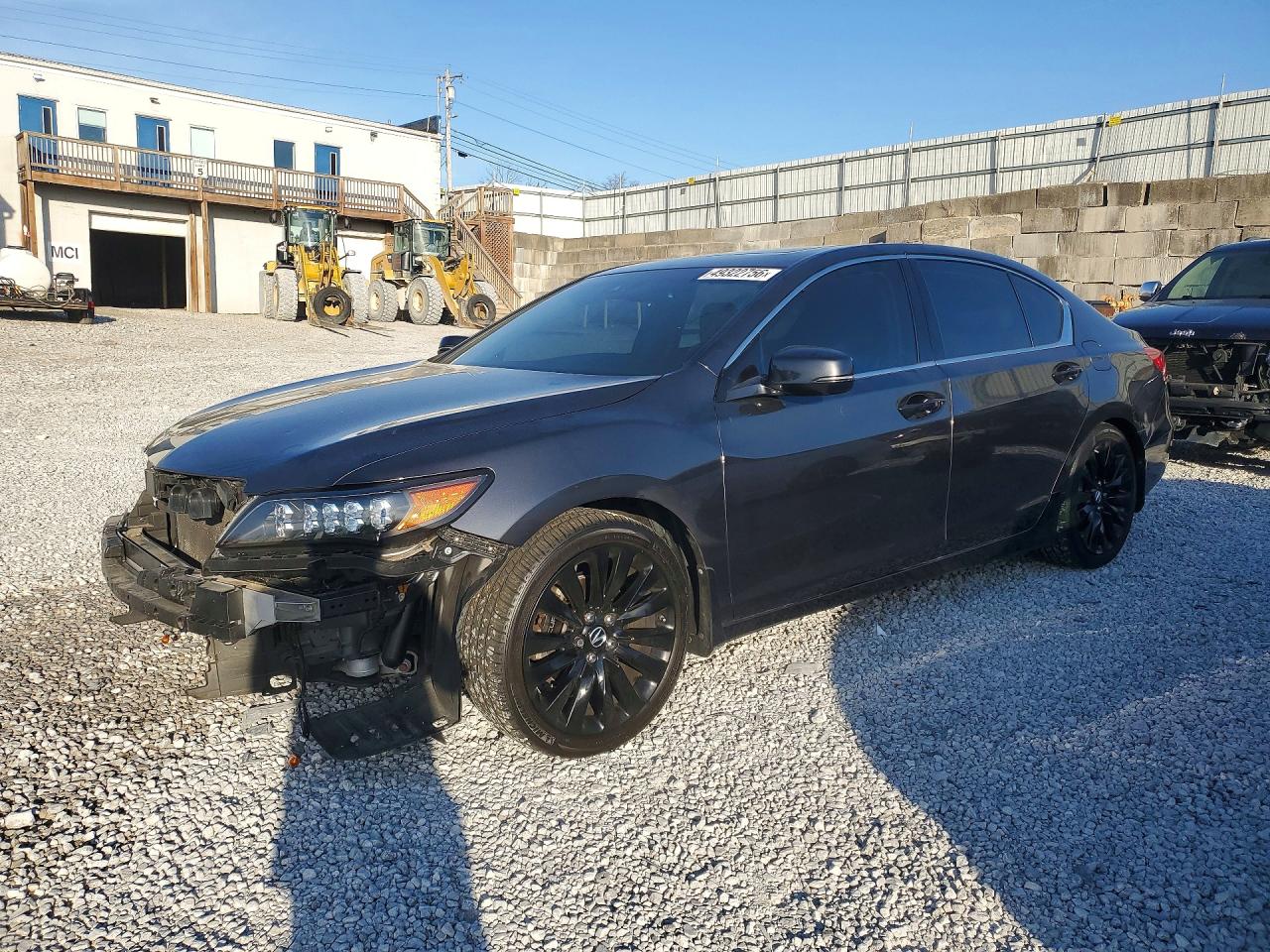 2016 Acura RLX Advance, VIN JH4KC1F9XGC001935 — Front end