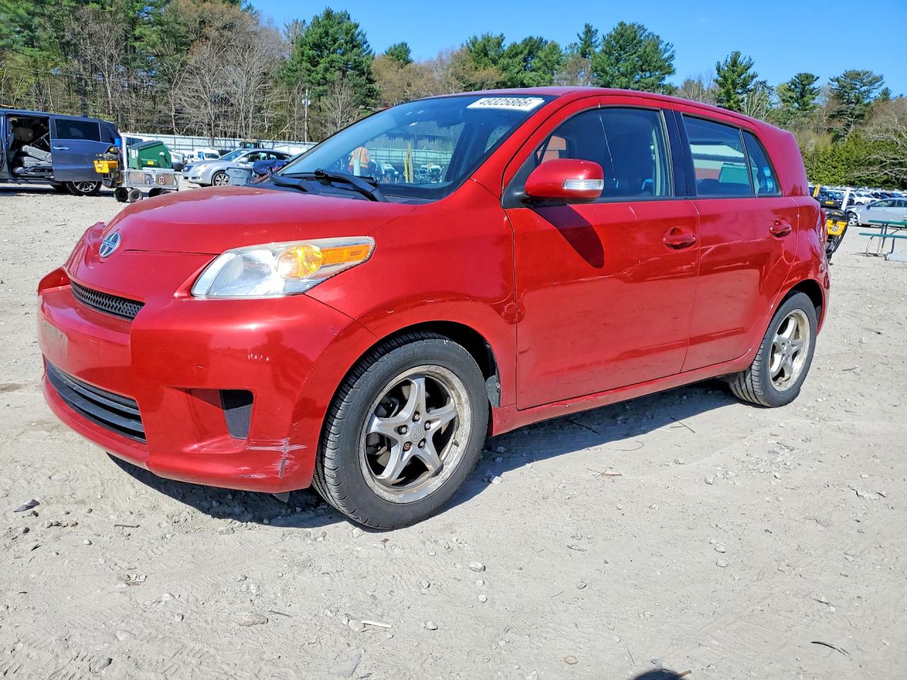 2010 Scion xD, VIN JTKKU4B44AJ059142 — Front end