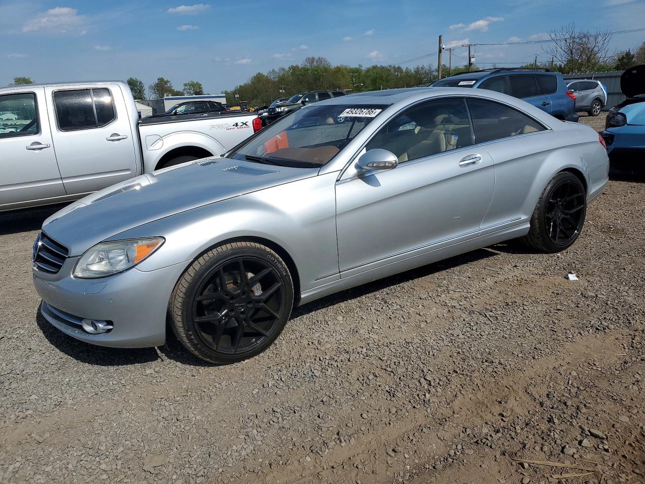 2008 Mercedes-Benz CL 550, VIN WDDEJ71X58A015127 — Minor dents and scratches