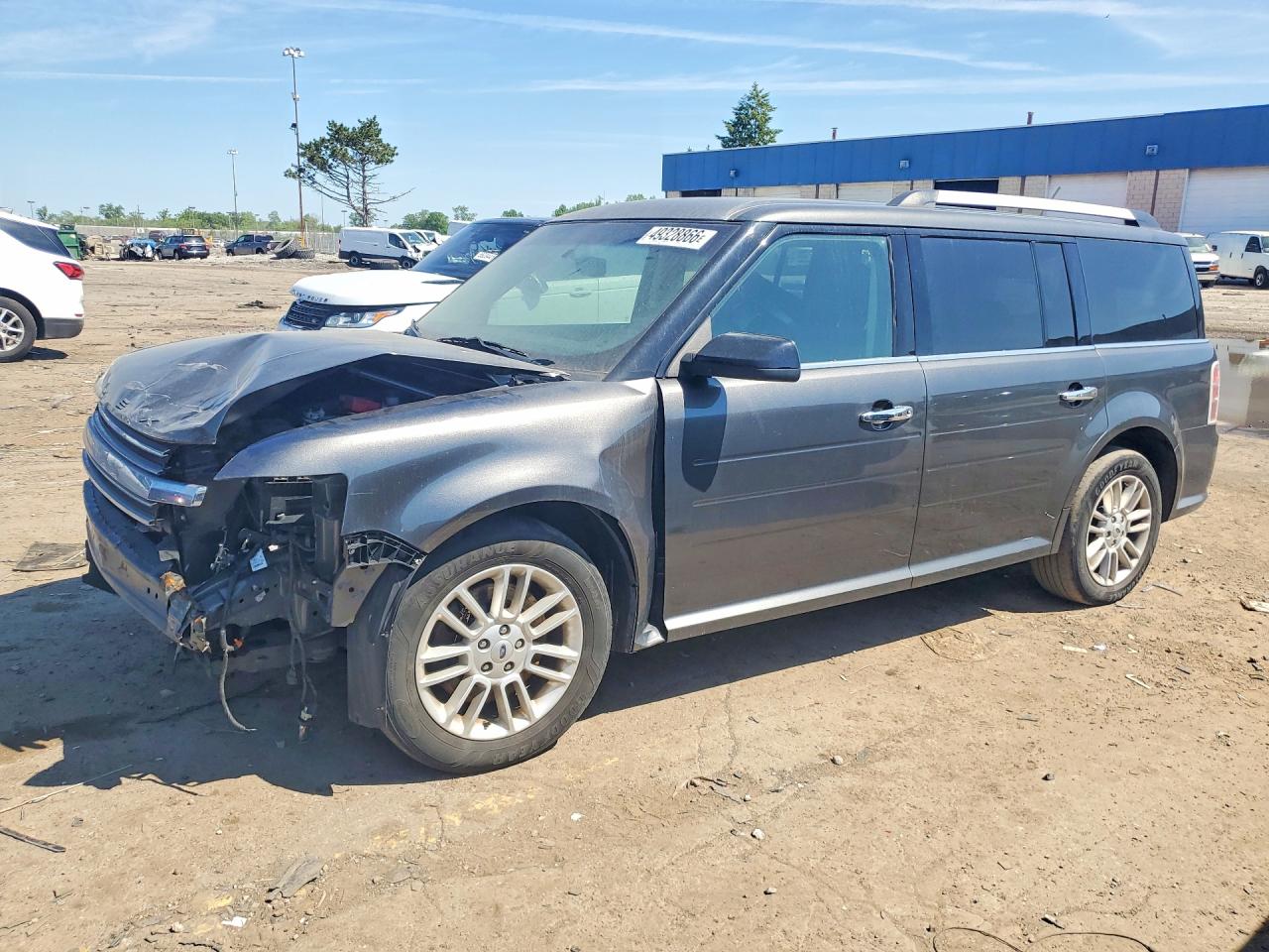 2019 Ford Flex SEL, VIN 2FMHK6C84KBA38202 — Front end