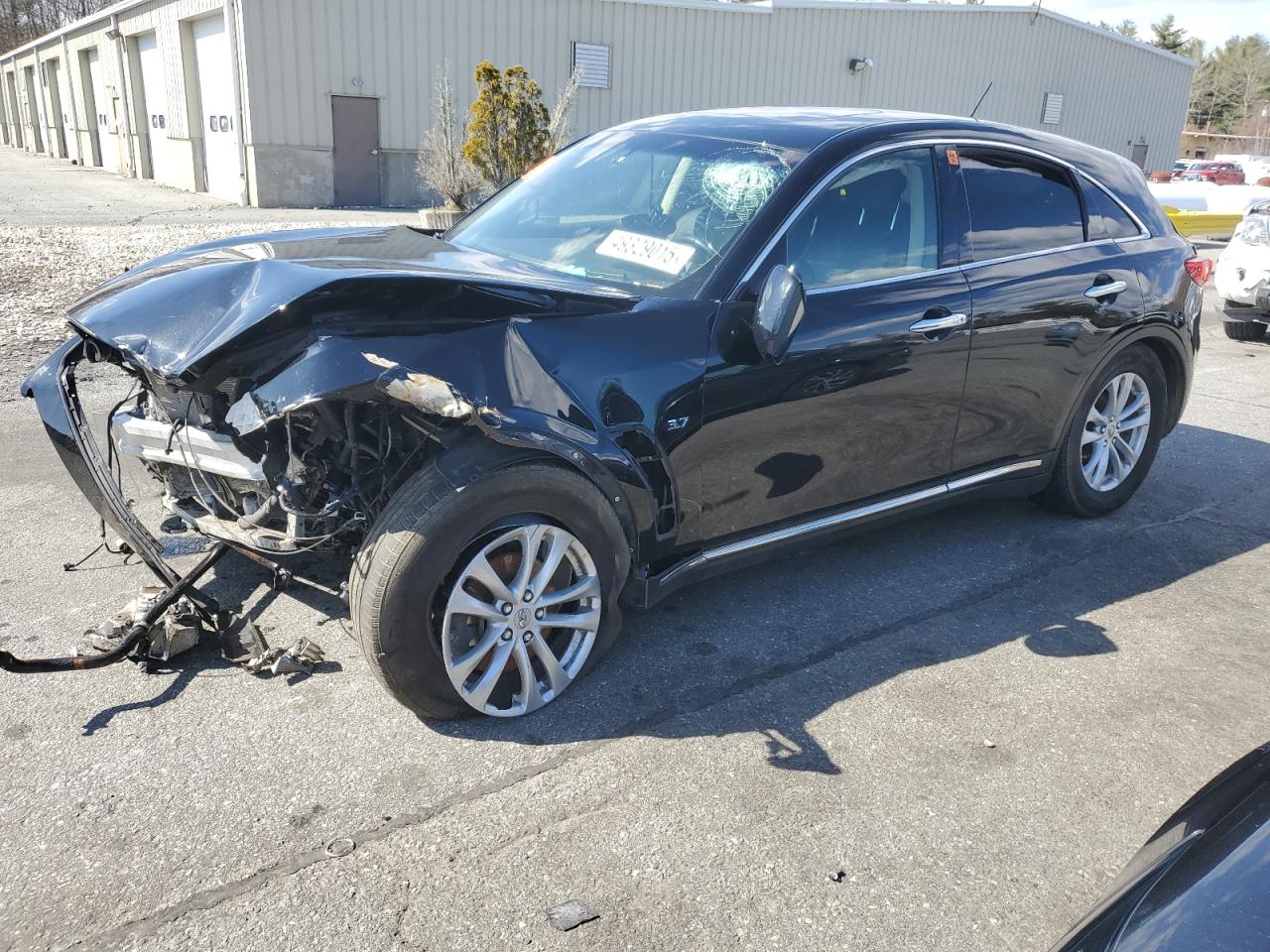 2017 Infiniti QX70, VIN JN8CS1MW6HM412346 — Biohazard / chemical