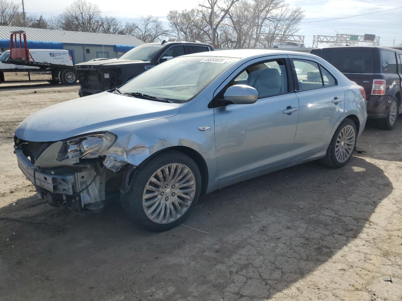 2012 Suzuki Kizashi SE, VIN JS2RF9A32C6100191 — Front end
