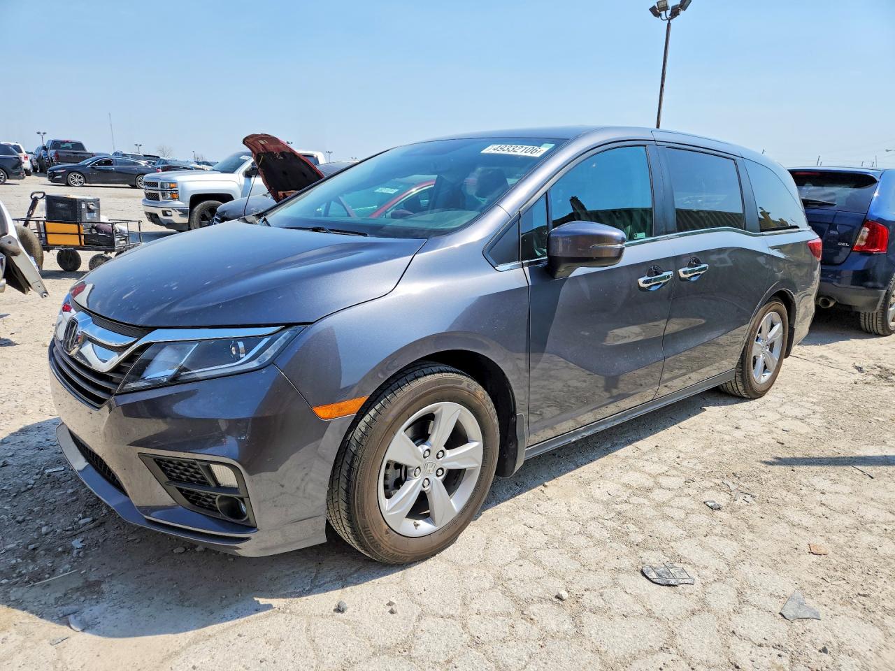 2020 Honda Odyssey EX-L, VIN 5FNRL6H73LB030666 — Side