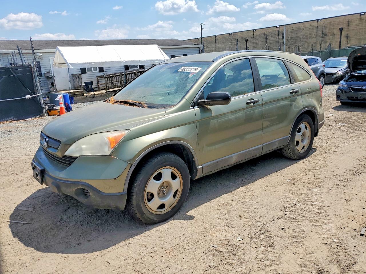 2009 Honda CR-V LX, VIN 5J6RE483X9L031812 — Обычный износ