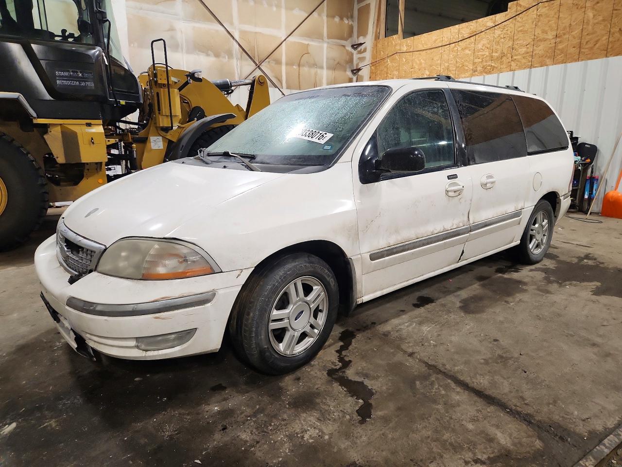 2002 Ford Windstar SEL Standard, VIN 2FMDA56432BB85020 — Rear end
