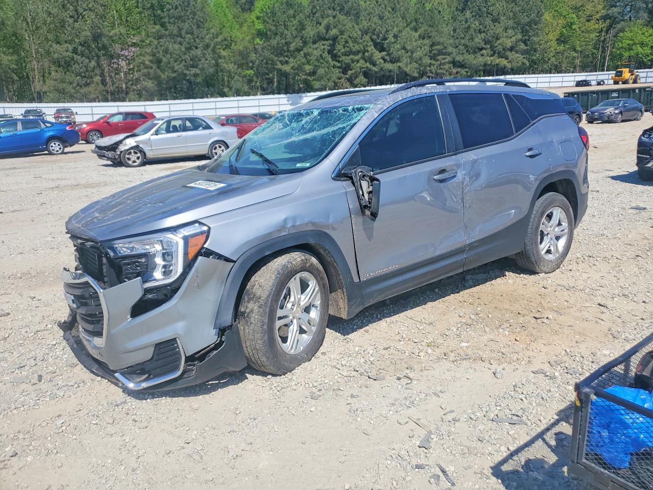 2023 GMC Terrain SLE, VIN 3GKALMEG7PL239037 — Auction photo