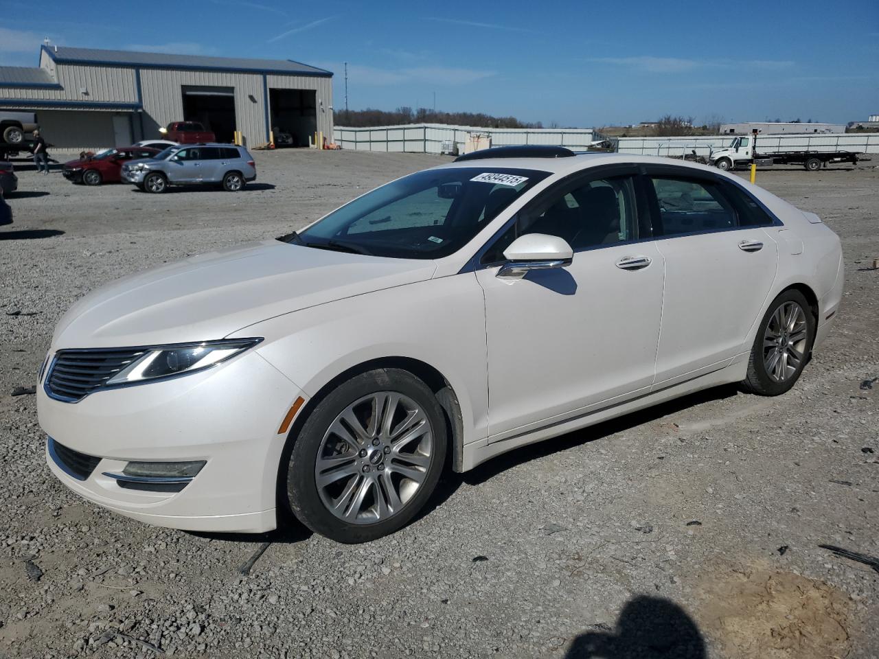 2013 Lincoln MKZ, VIN 3LN6L2G91DR802088 — Stripped