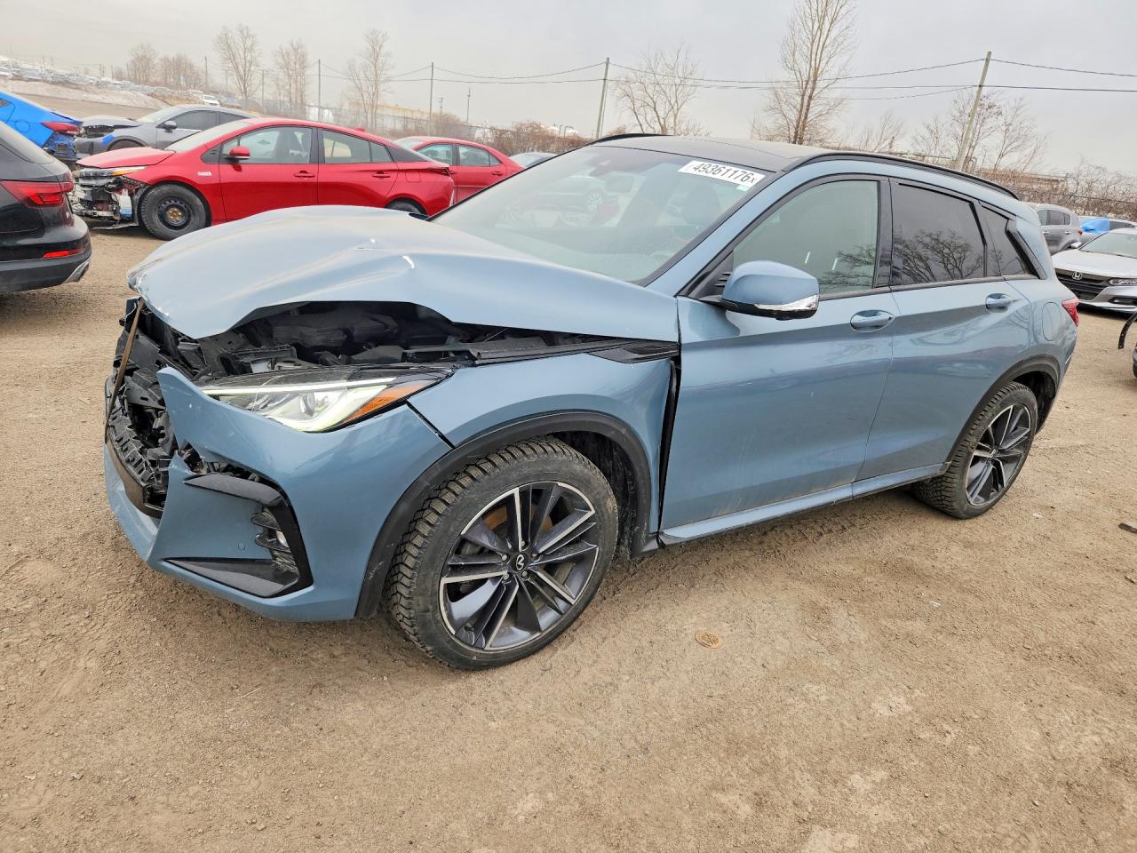 2023 Infiniti QX50 Sport, VIN 3PCAJ5FBXPF122612 — Front end