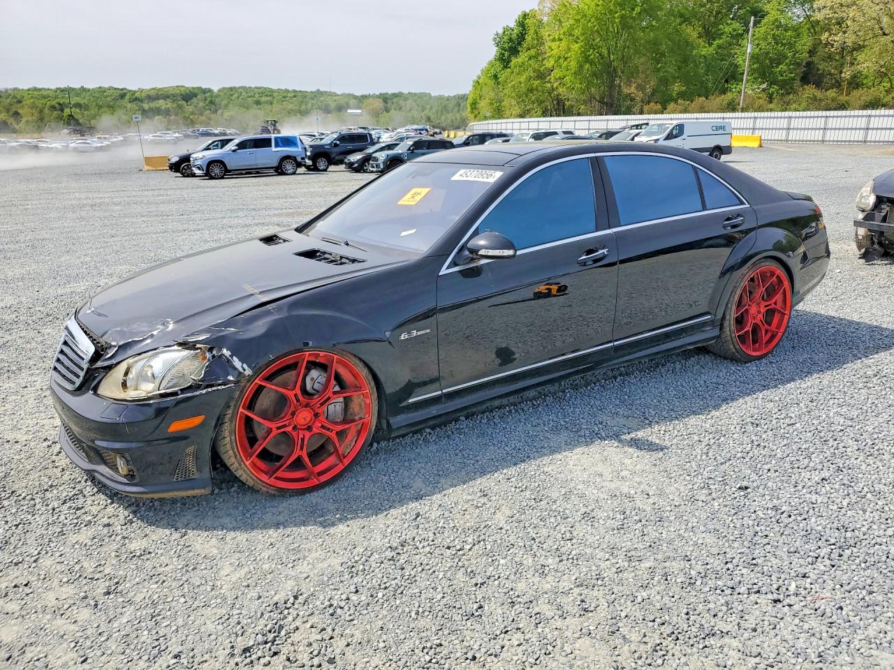 2008 Mercedes-Benz S 63 AMG, VIN WDDNG77X68A194736 — Front end