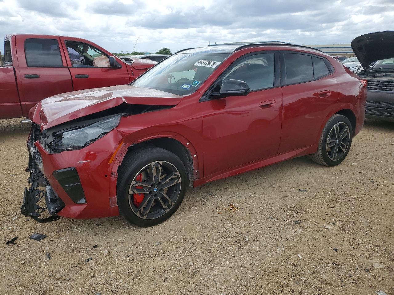 2024 BMW X2 xDrive28i, VIN WBX63GM02R5Z01670 — Front end