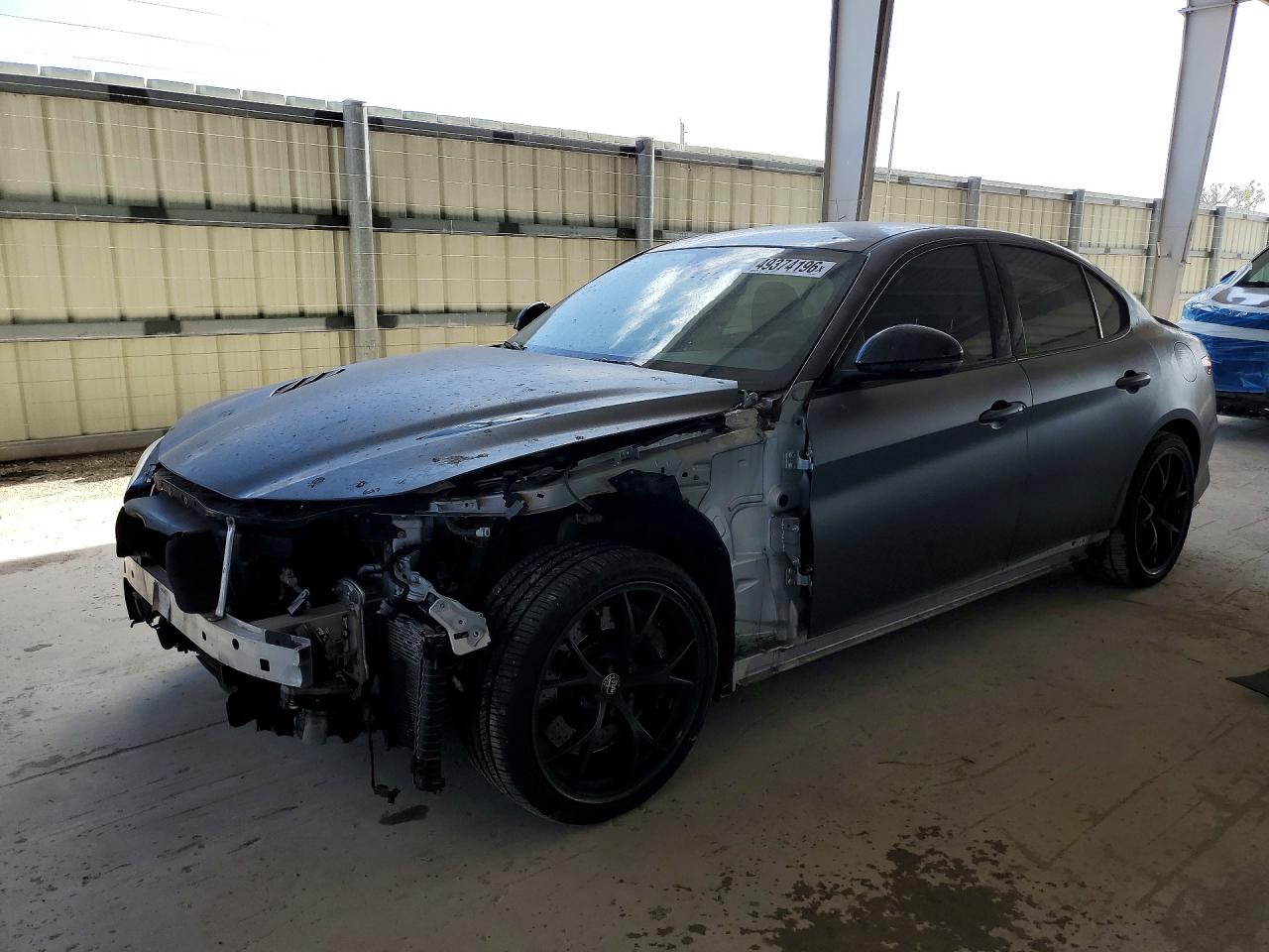 2019 Alfa Romeo Giulia Quadrifoglio, VIN ZARFAMEV4K7599861 — Фото с аукциона 1 of 13