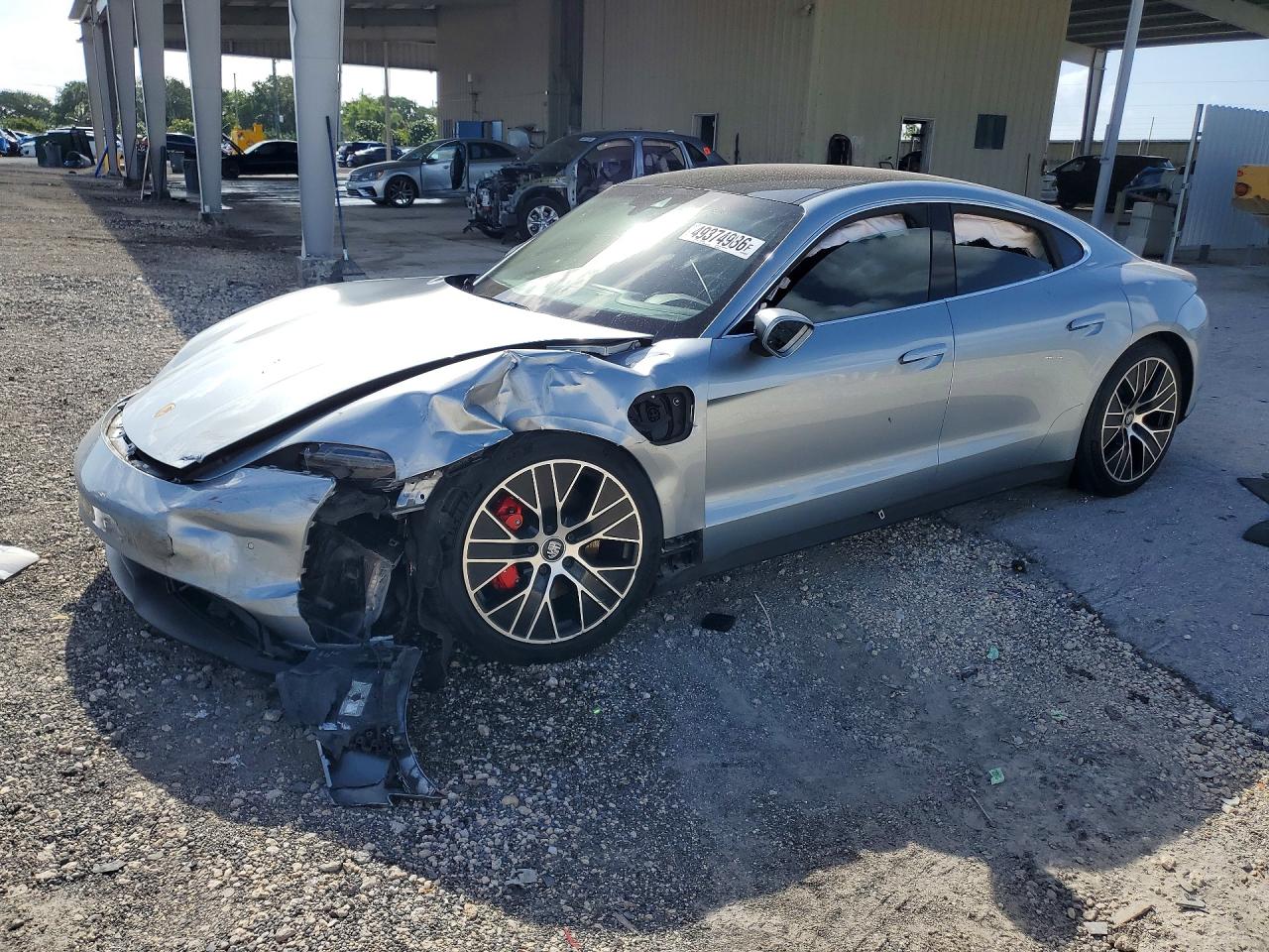 2020 Porsche Taycan 4S, VIN WP0AB2Y11LSA51073 — Front end