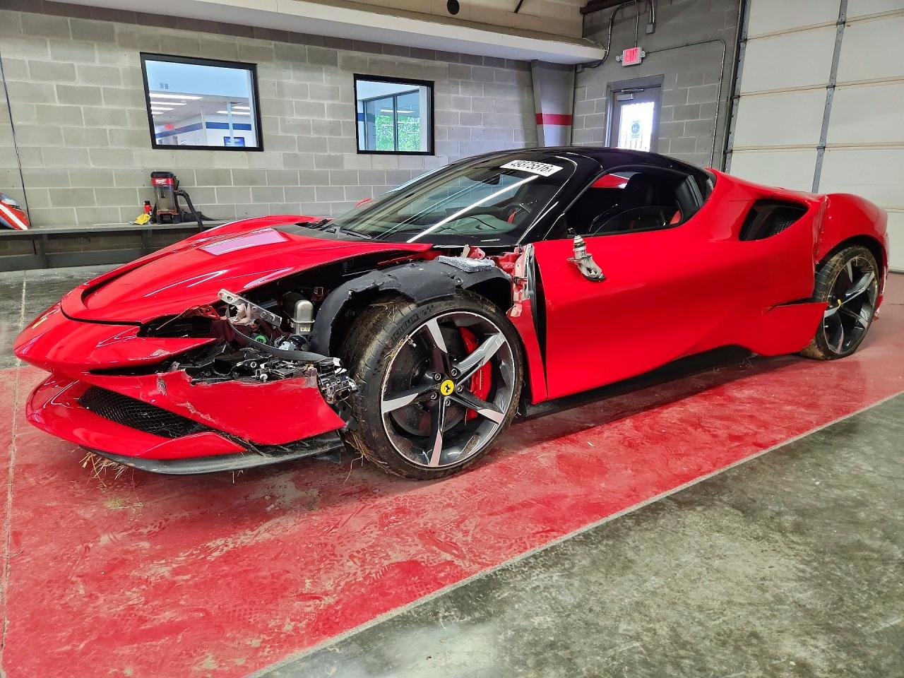 2022 Ferrari SF90, VIN ZFF96NMA8N0276702 — Front end