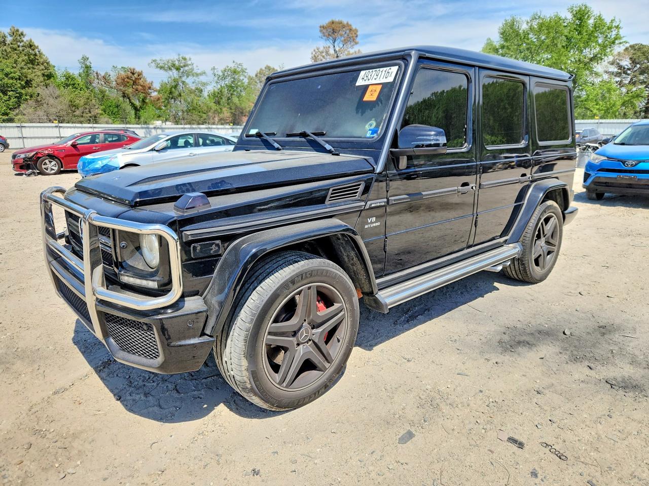 2014 Mercedes-Benz G 63 AMG, VIN WDCYC7DF3EX216712 — Burn