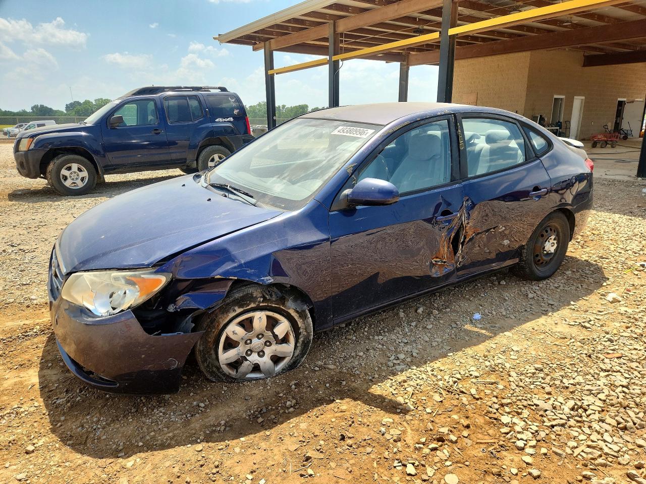 2009 Hyundai Elantra GLS, VIN KMHDU46D89U606672 — Side
