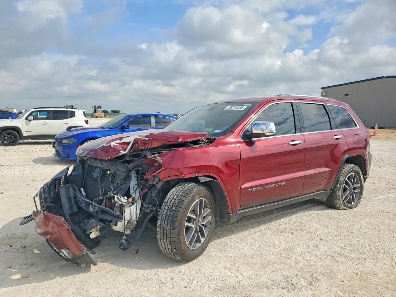 2021 Jeep Grand Cherokee Limited, VIN 1C4RJEBG2MC623605 — Front end