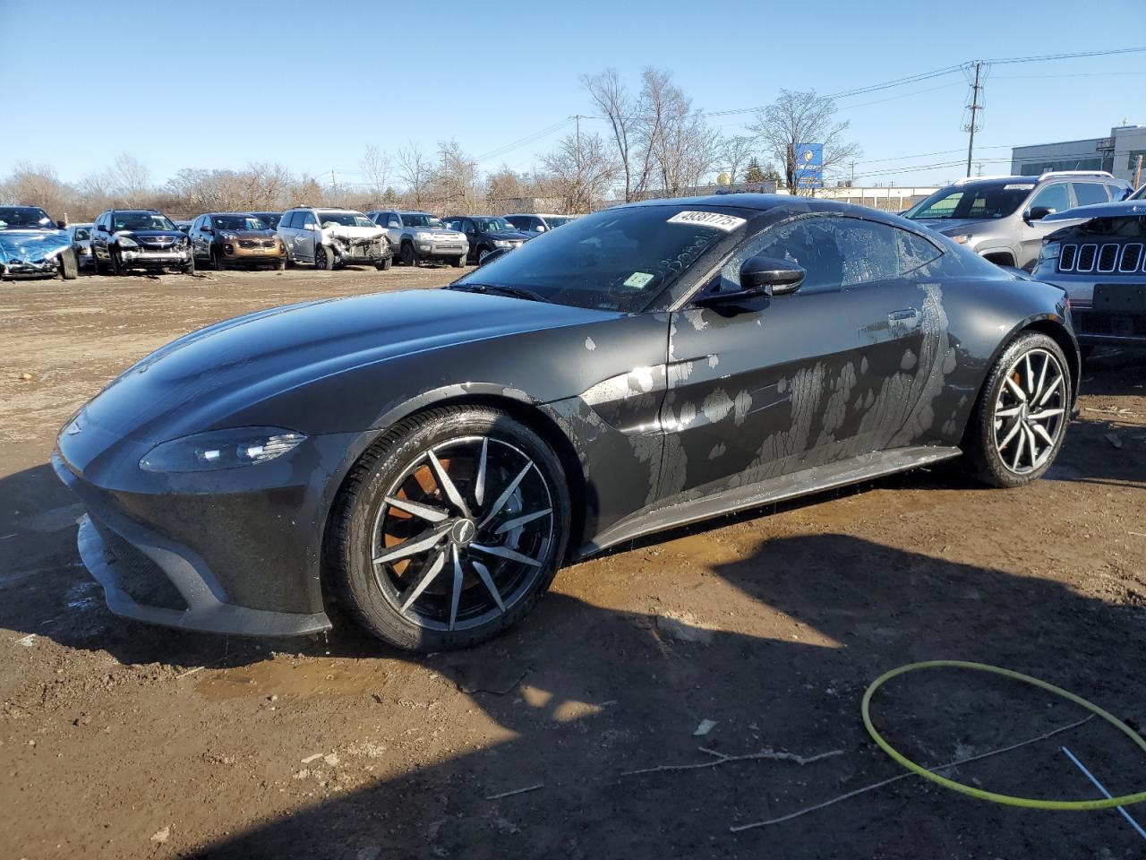 2020 Aston Martin Vantage, VIN SCFSMGAW9LGN03080 — Water / flood
