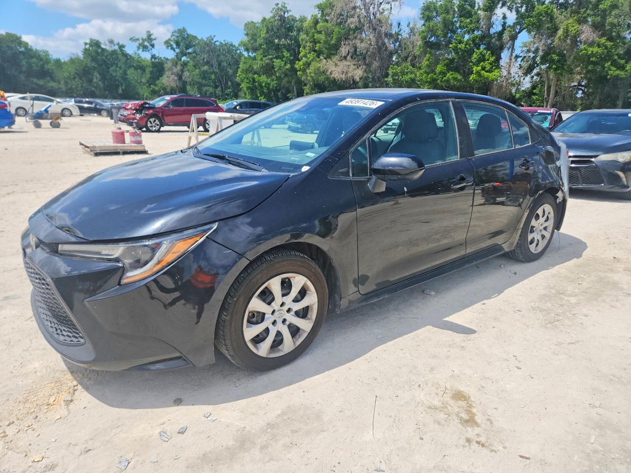 2021 Toyota Corolla LE, VIN 5YFEPMAE9MP197989 — Rear end