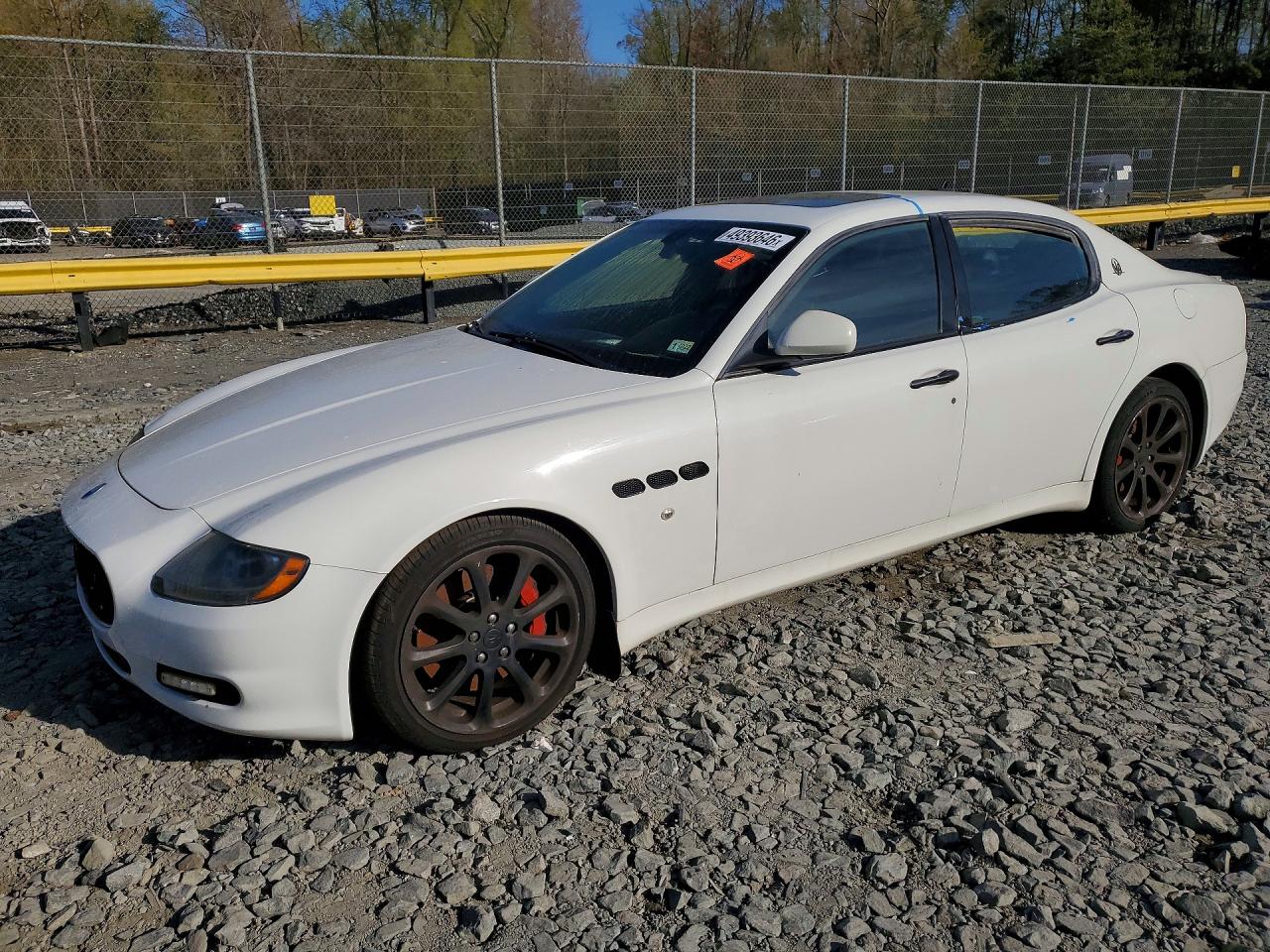 2010 Maserati Quattroporte S, VIN ZAM39JKA9A0050701 — Water / flood