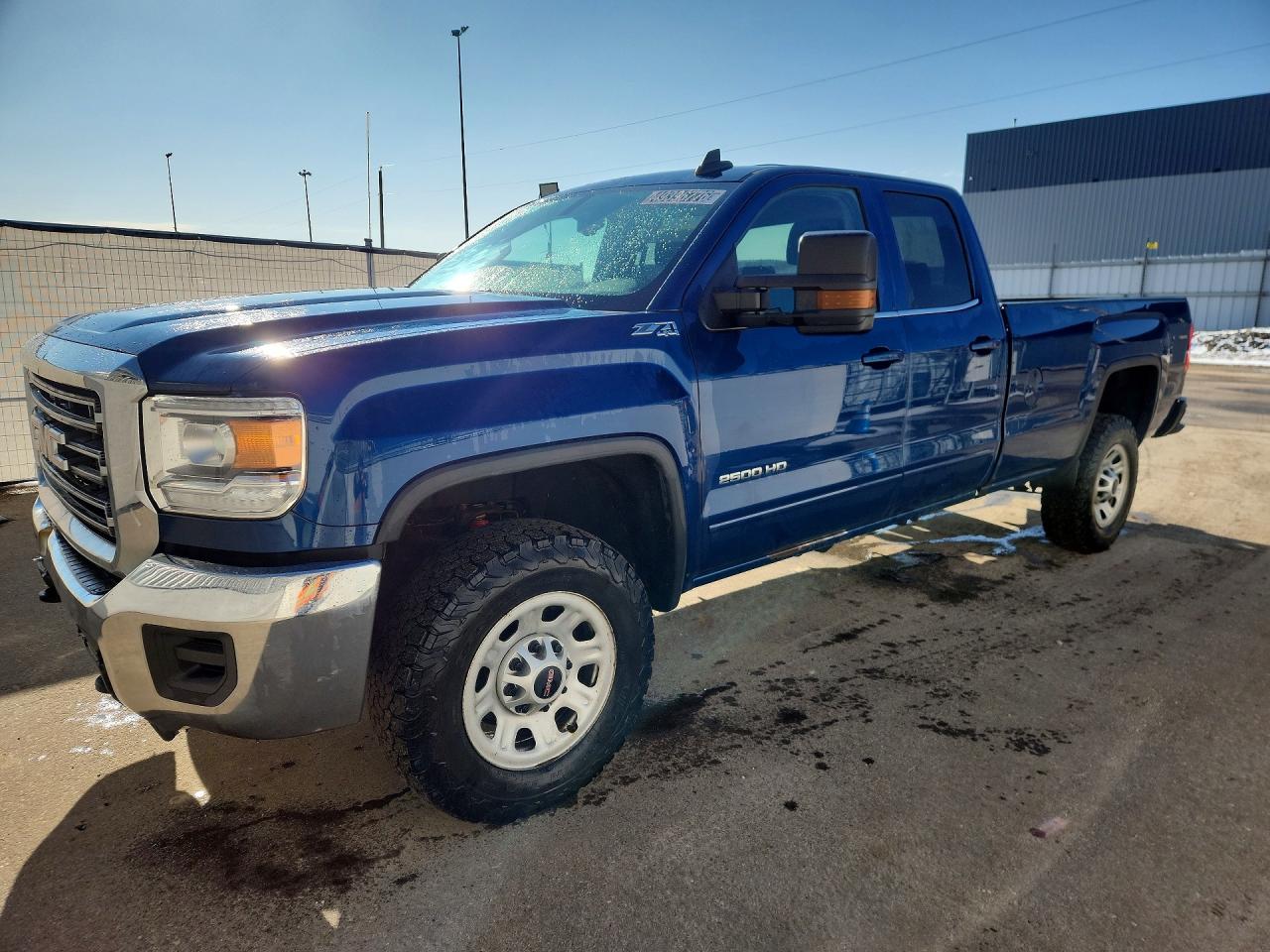 2019 GMC Sierra 2500HD SLE, VIN 2GT22PEG3K1195956 — Rear end