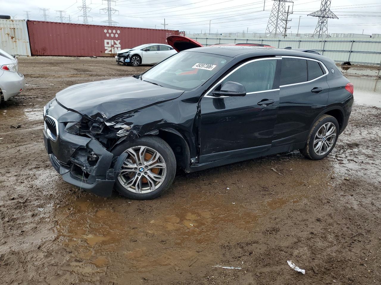2019 BMW X2 sDrive28i, VIN WBXYJ3C58K5N79790 — Днище