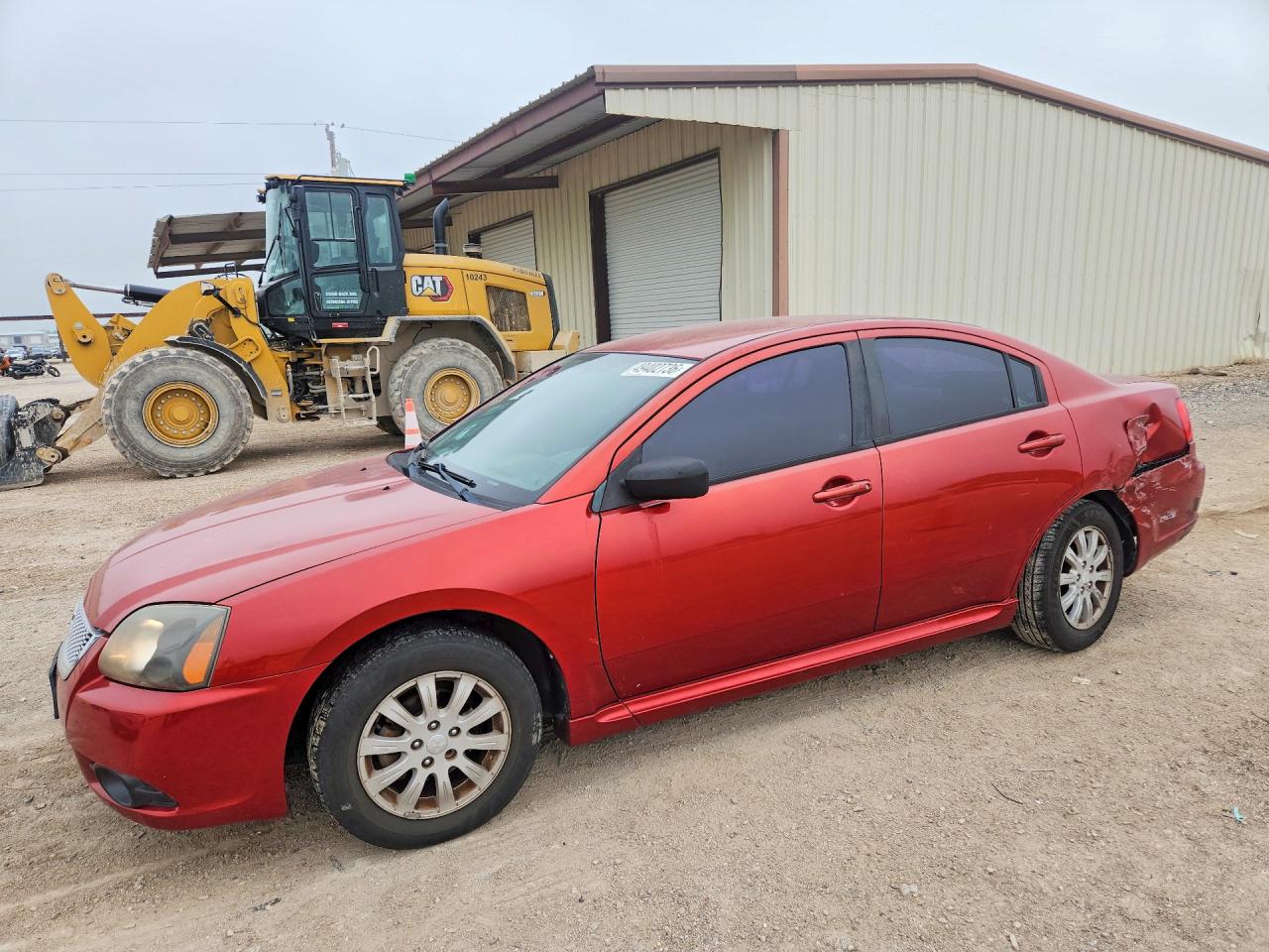 2010 Mitsubishi Galant FE, VIN 4A32B2FF5AE009157 — Rear end