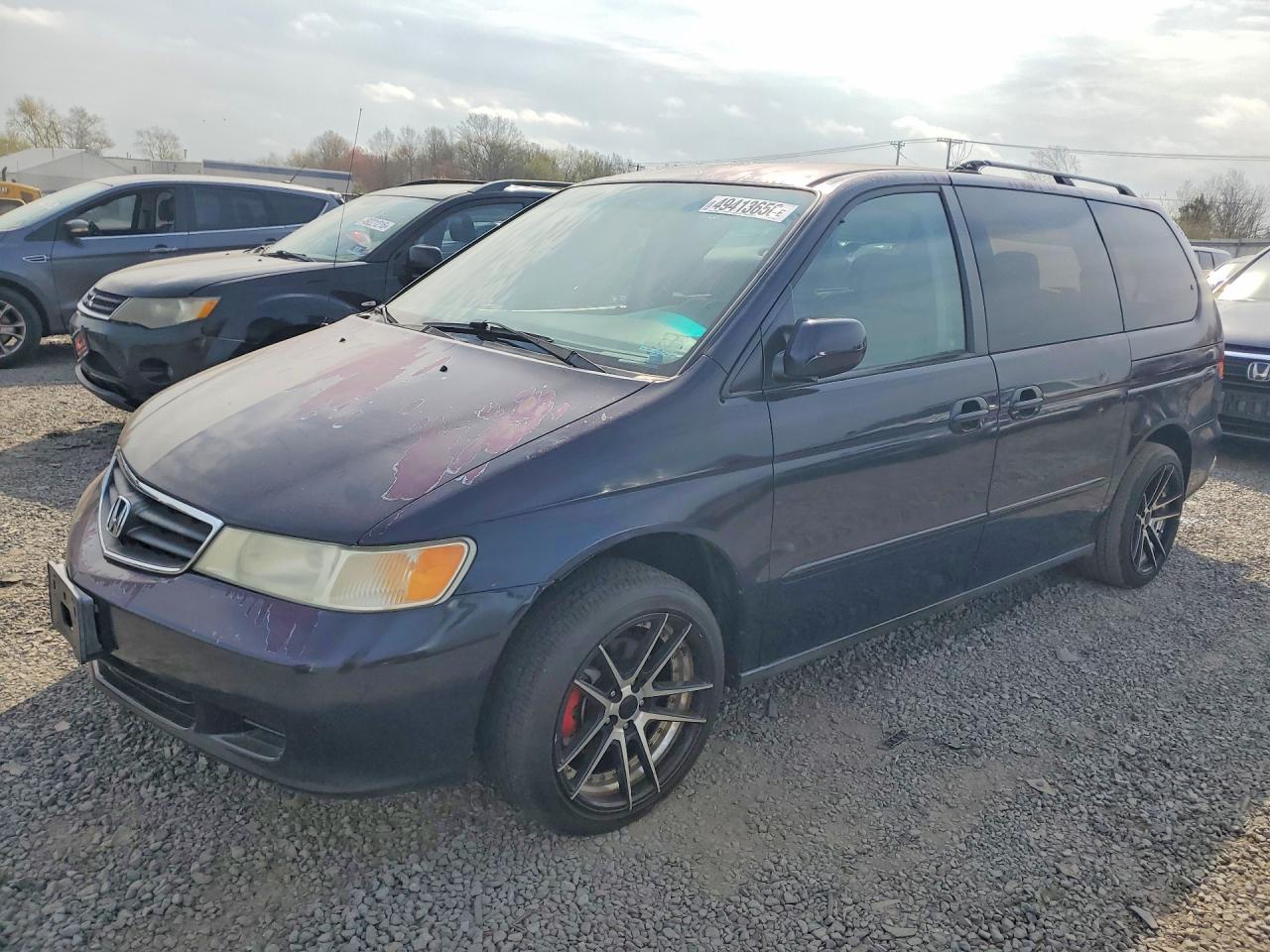 2004 Honda Odyssey EX-RES, VIN 5FNRL18824B112935 — Rear end