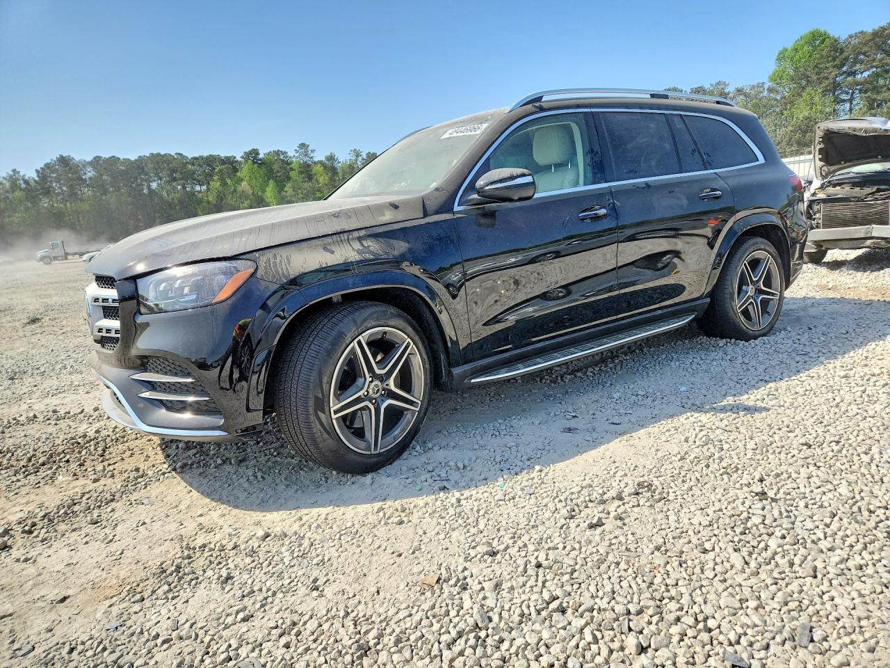 2022 Mercedes-Benz GLS 450, VIN 4JGFF5KE1NA801791 — Перед