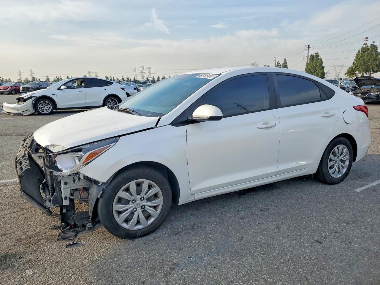 2020 Hyundai Accent SE, VIN 3KPC24A67LE118284 — Front end