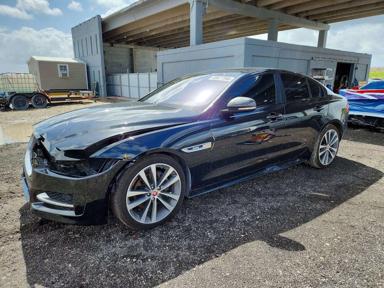 2018 Jaguar XE, VIN SAJAF4FN5JCP38665 — Front end
