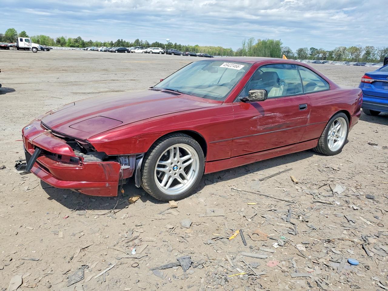 1991 BMW 8 Series, VIN WBAEG1318MCB42211 — Front end