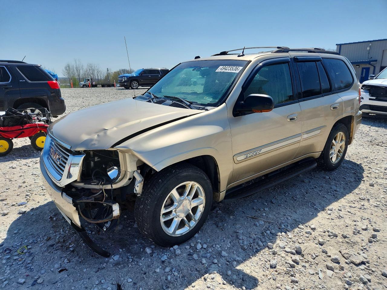2005 GMC Envoy SLE, VIN 1GKDT13S152257650 — Перед