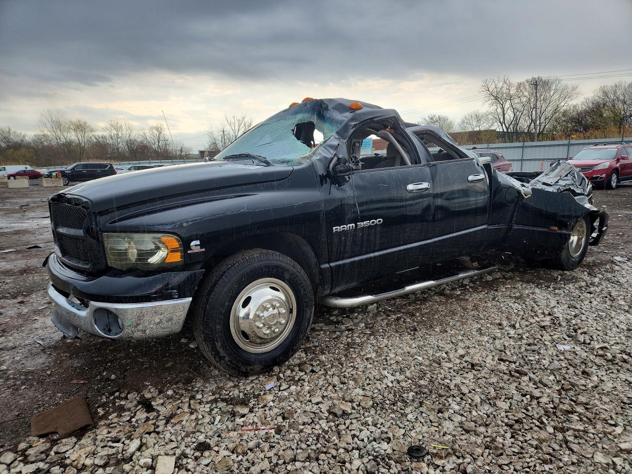 2003 Dodge 3500 ST, VIN 3D7MA48CX3G813128 — Rollover