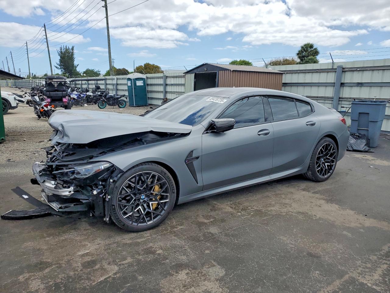2025 BMW M8 Competition, VIN WBSGV0C07SCV33680 — Front end