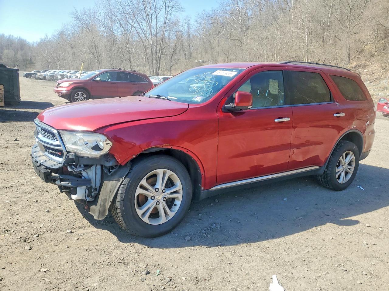 2013 Dodge Durango Crew, VIN 1C4RDJDG0DC593050 — Front end