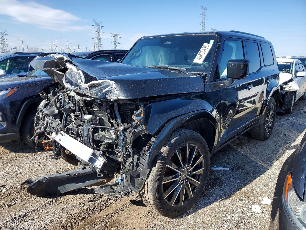 2025 Lexus GX 550 Luxury+, VIN JTJVBCDX0S5041787 — Фото с аукциона