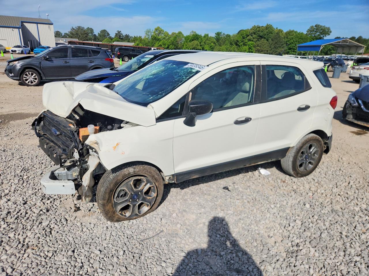 2019 Ford EcoSport S, VIN MAJ3S2FE8KC292414 — Front end