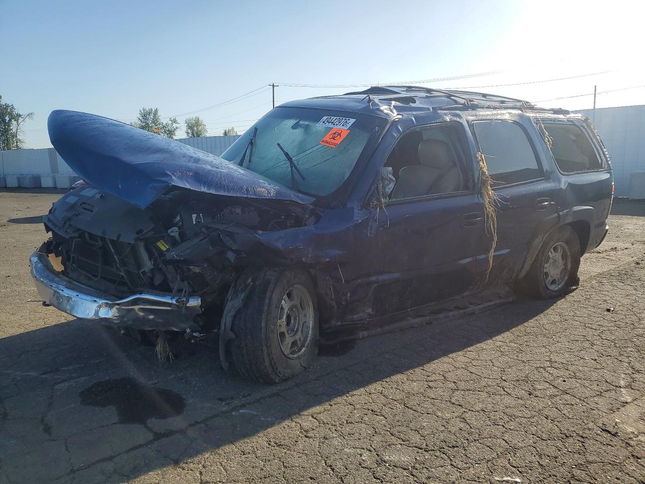 2002 GMC Yukon SLT, VIN 1GKEK13Z22R140036 — Rollover