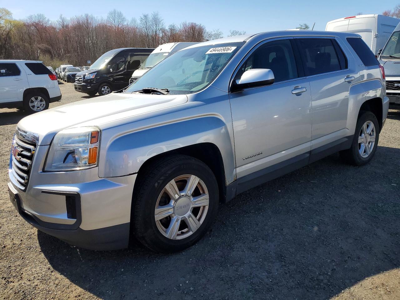 2016 GMC Terrain SLE, VIN 2GKFLSEK0G6127909 — Front end