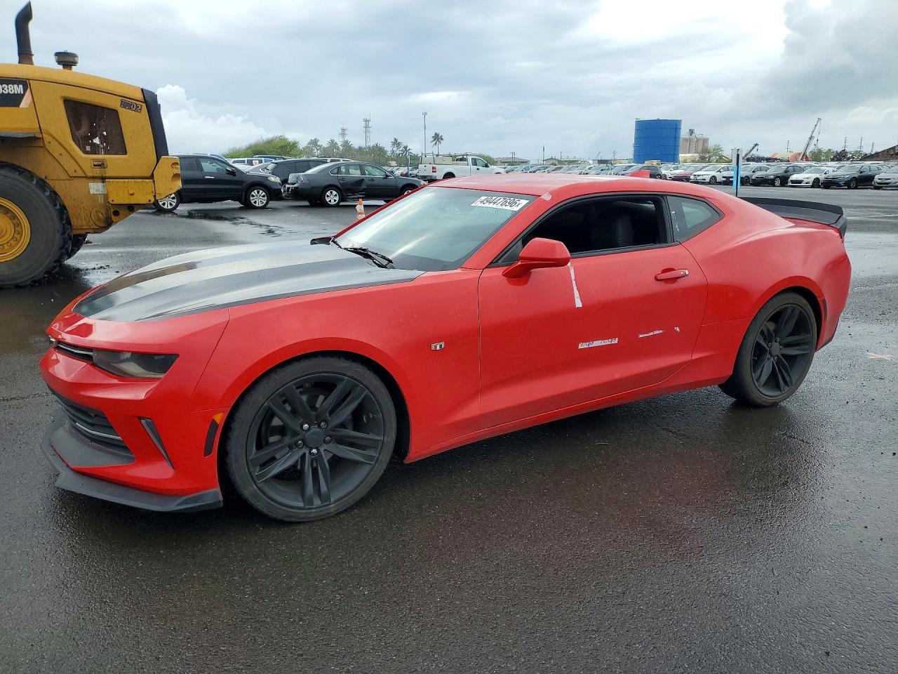 2018 Chevrolet Camaro 1LT, VIN 1G1FB1RX2J0101495 — Water / flood