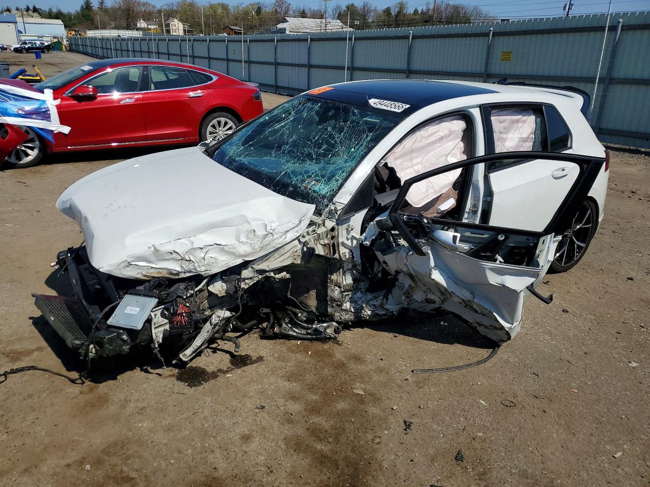 2023 Volkswagen Golf R, VIN WVWEB7CD1PW209648 — Front end