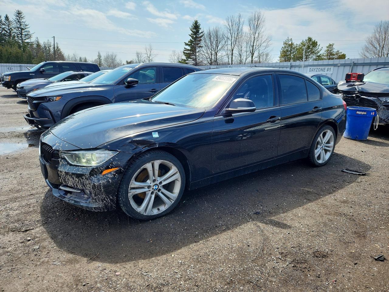 2014 BMW 3 Series 328i xDrive, VIN WBA3B3G55ENR83114 — Front end