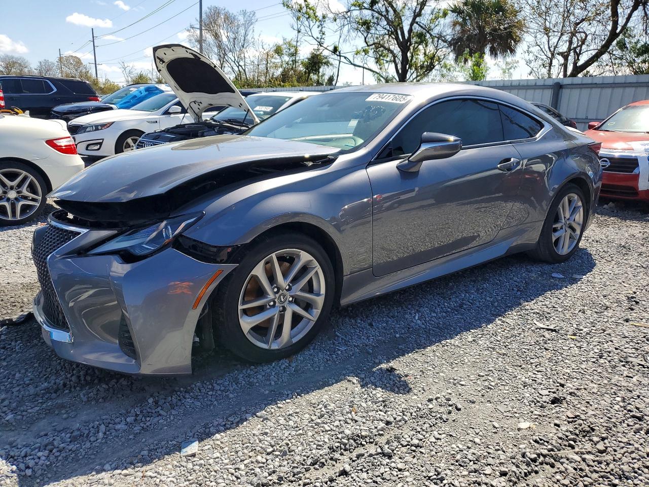 2020 Lexus RC 300, VIN JTHAA5BC4L5011076 — Front end