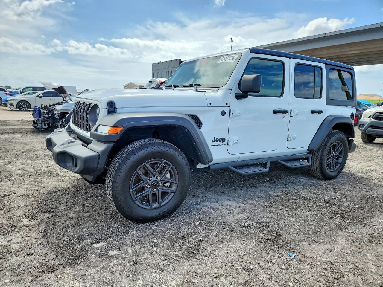 2024 Jeep Wrangler Sport S, VIN 1C4PJXDG9RW262850 — Зад