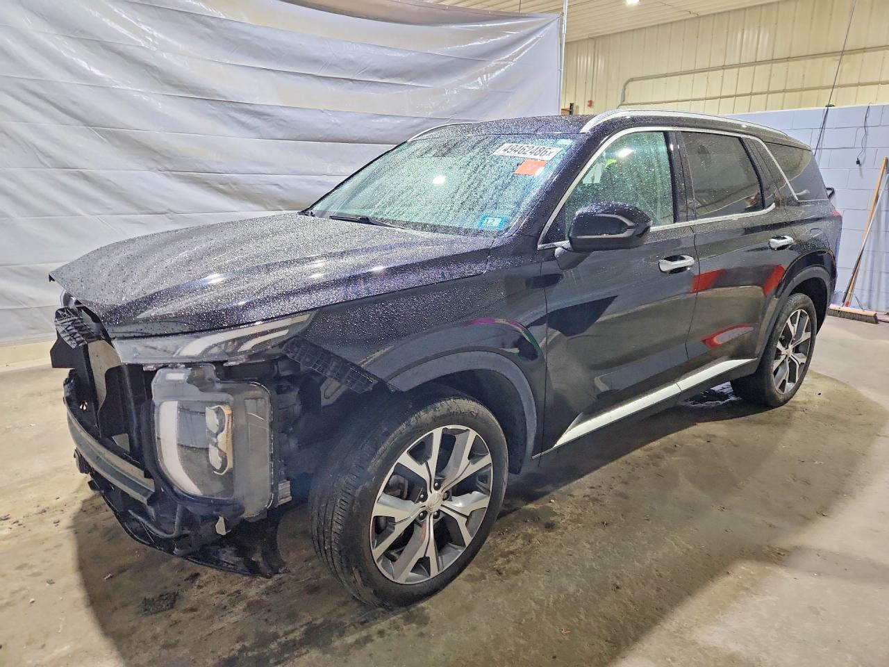 2022 Hyundai Palisade SEL, VIN KM8R4DHE8NU377187 — Side