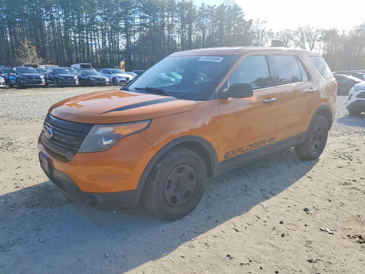 2013 Ford Police Interceptor Utility, VIN 1FM5K8AR7DGA26681 — Minor dents and scratches