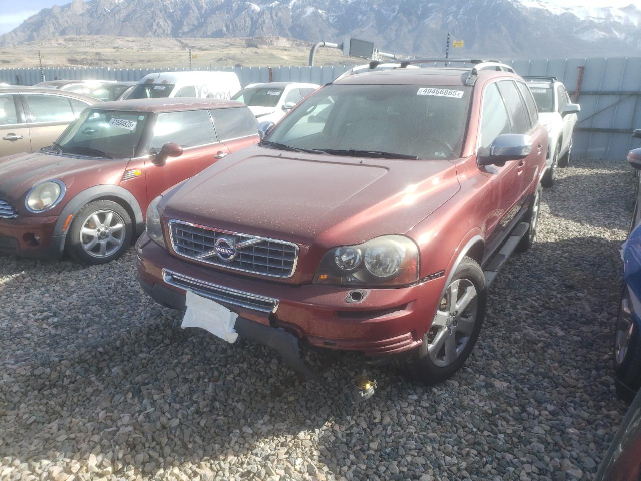 2011 Volvo XC90 V8, VIN YV4852CZ3B1588917 — Interior fire