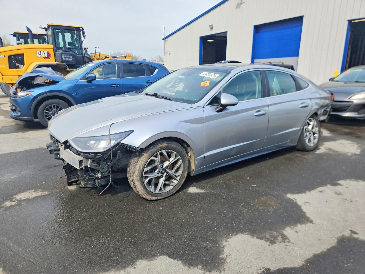 2020 Hyundai Sonata SEL, VIN 5NPEF4JA3LH026909 — Front end