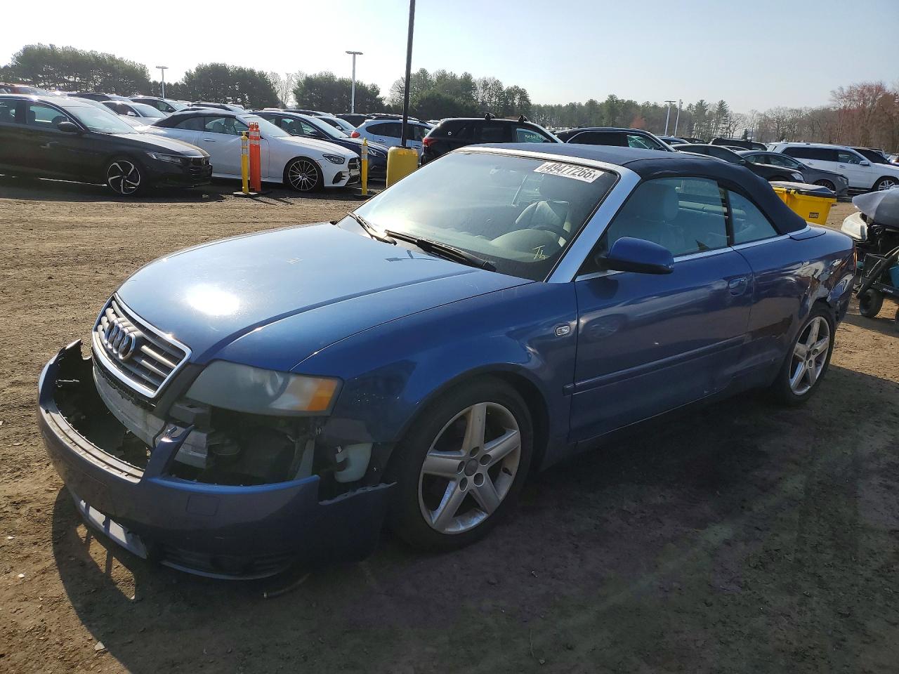 2004 Audi A4 1.8T, VIN WAUAC48H14K012274 — Front end