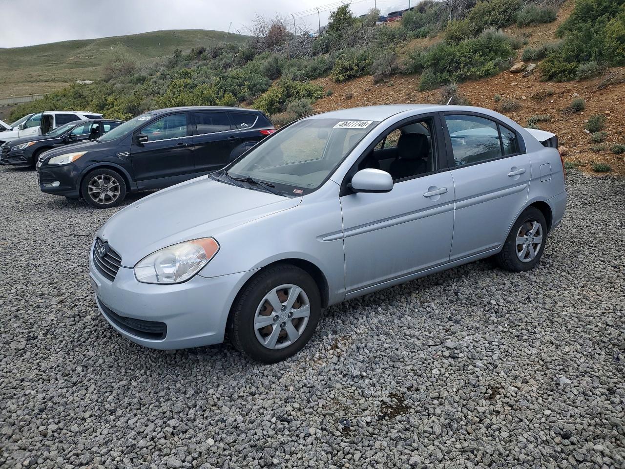2011 Hyundai Accent GLS, VIN KMHCN4AC7BU619863 — Зад
